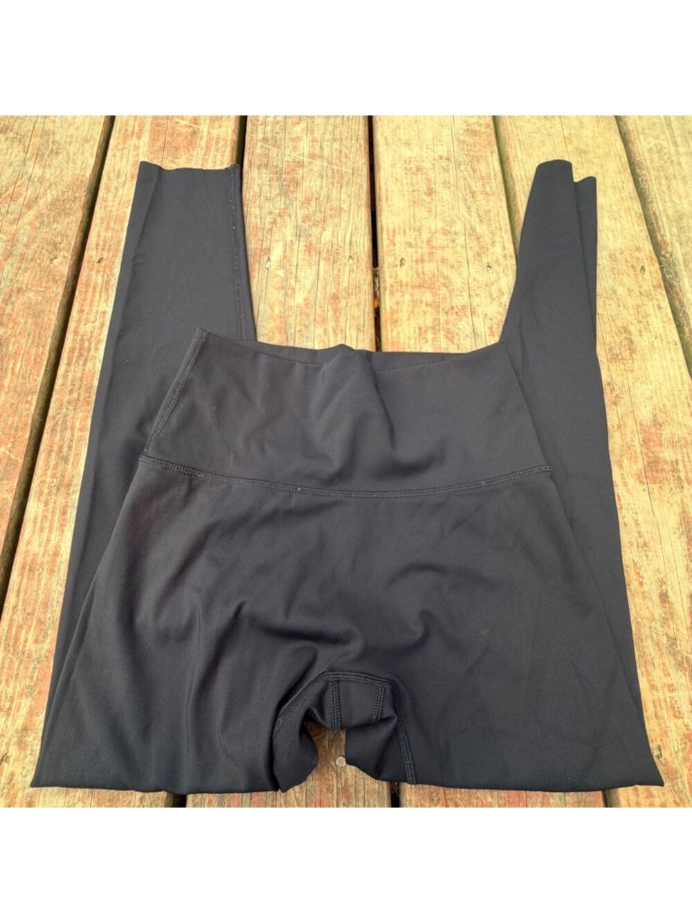 OFFLINE By Aerie Black High-Rise 7/8 Leggings Real Good Size M
